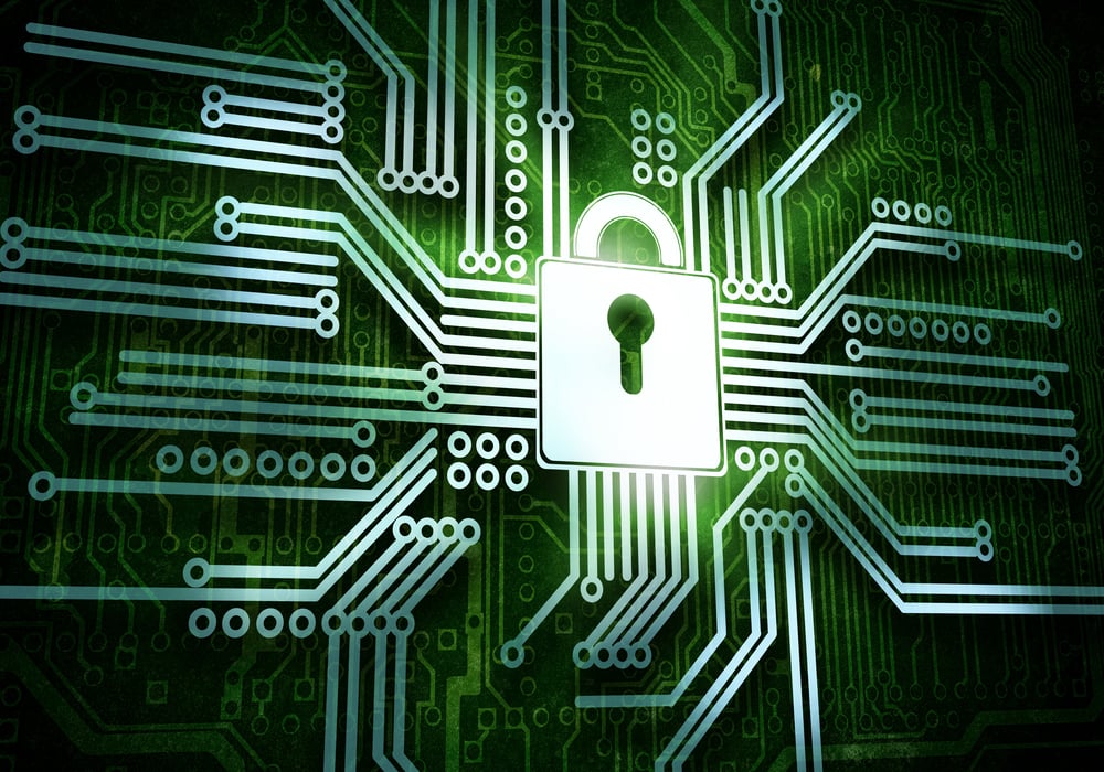Conceptual image of micro circuit. Security concept-1 Conceptual image of micro circuit. Security concept-1